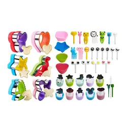 GENERICO - 41pcs Juego De Sándwich De Pan Y Animal Con Formas Múltiples BELUG