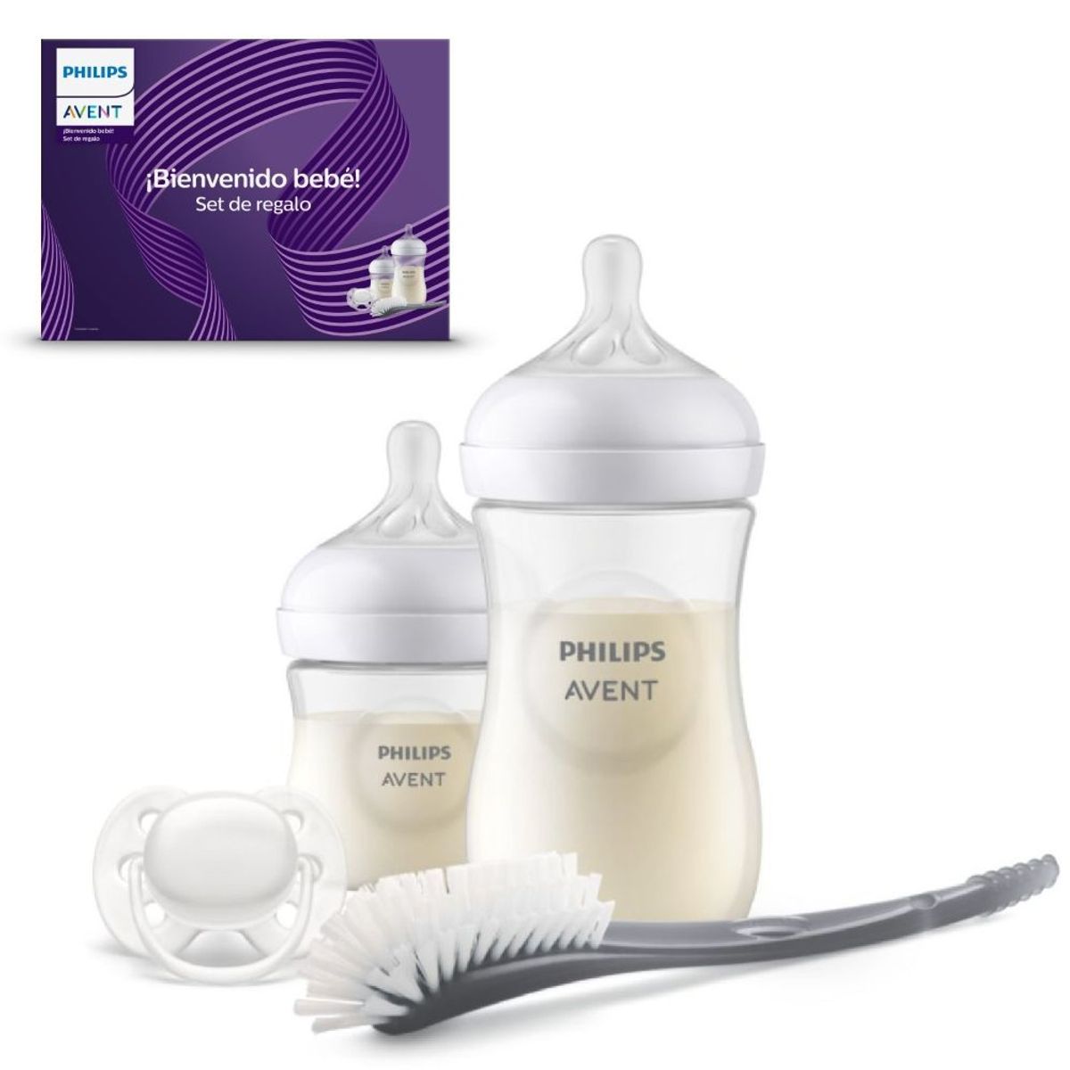 PHILIPS AVENT - Set regalo Philips Avent SCD838/09 125ml + 260ml + cepillo