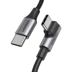 GENERICO - Cable USB-C 2.0 a USB-C 2.0 1m Negro