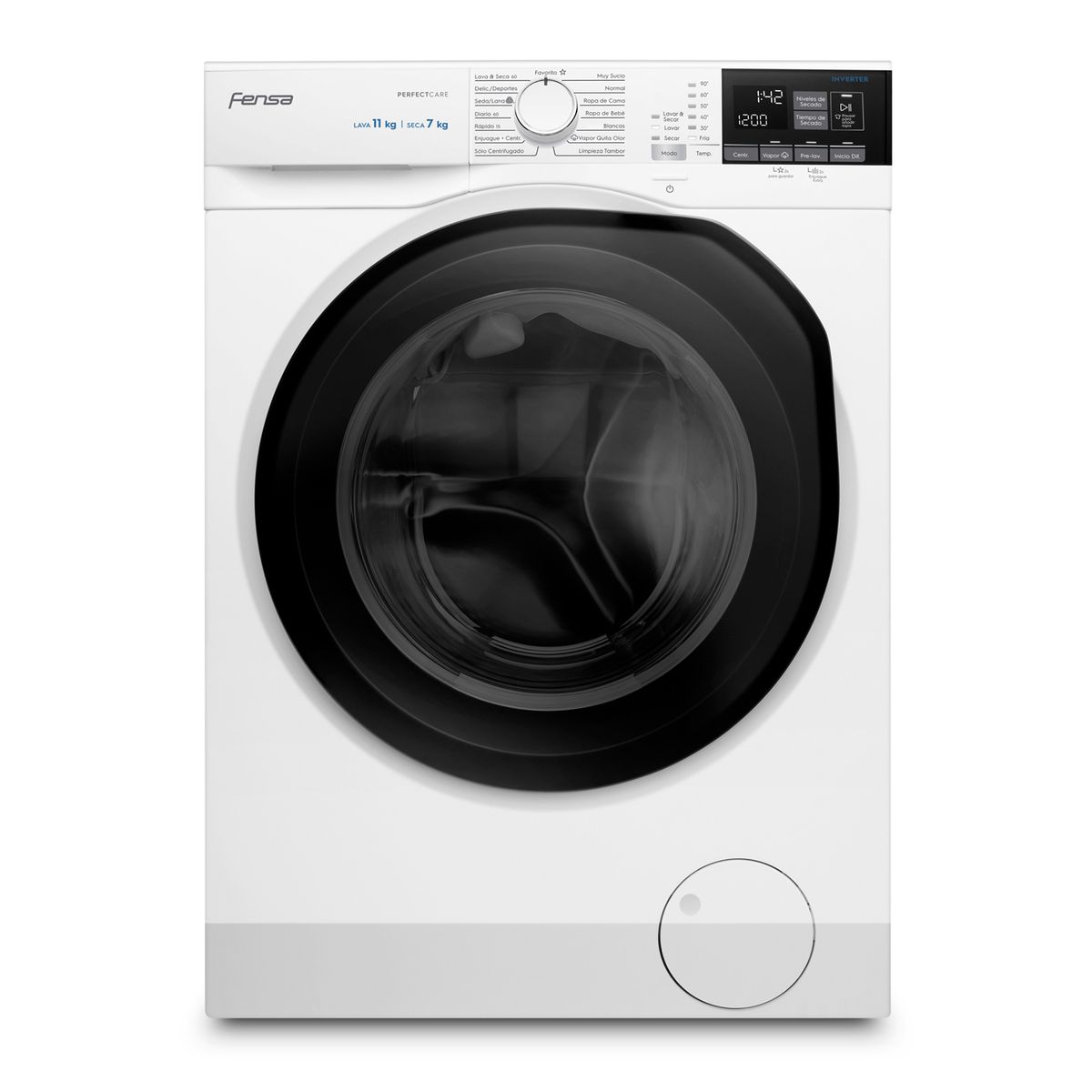 Lavadora Secadora Fensa 11Kg Lavado Inteligente 11WD Blanca, marca FENSA - Foto Principal