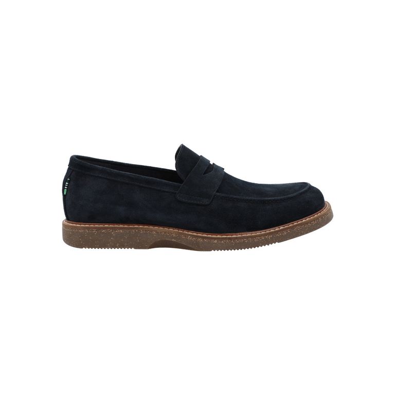 Zapato Cuero Hombre Osan Azul