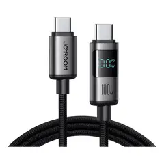 GENERICO - Cable joyroom USB tipo c 100w carga rápida pantalla LED 1.2m