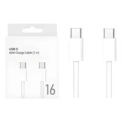 GENERICO - Cable USB-C 60w 1m para iphone 15 16 17 tipo-c carga rápida