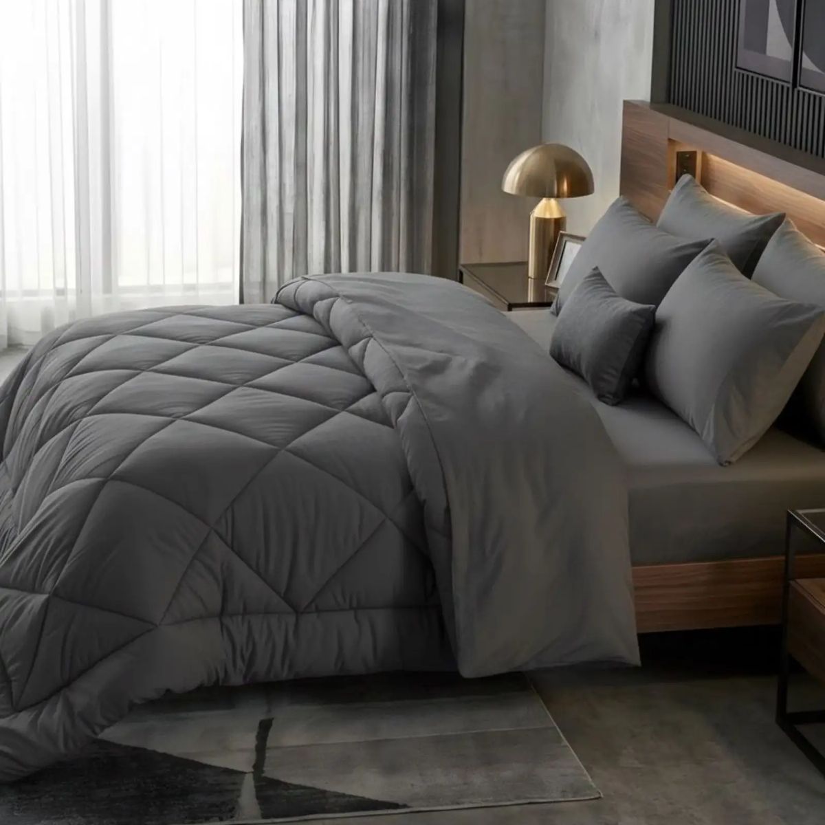 GENERICO - Plumón Nórdico Acolchado Confort Premium 2 plazas 200x230 cm