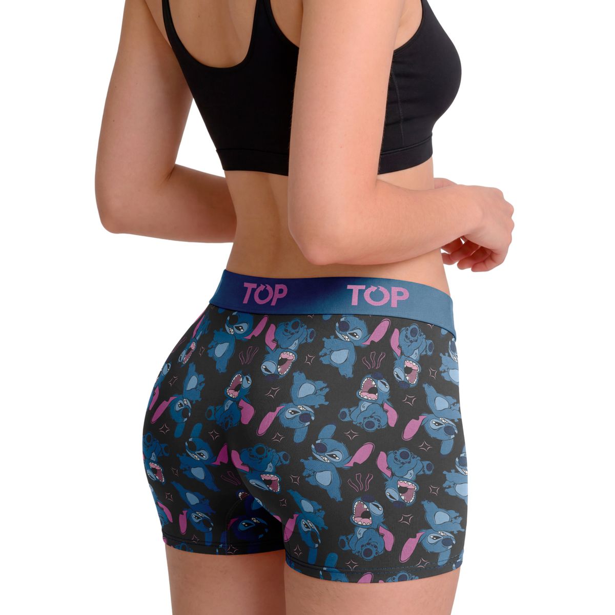 TOP - Bóxer Medio MUJER Algodón Pack 3 Stitch C6 Top