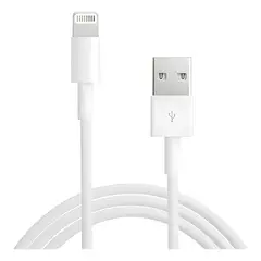 GENERICO - Cable USB para iphone todos los modelos 1mt
