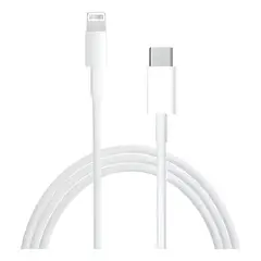 GENERICO - Cable para iphone 1m carga rápida USB-C lightning 2