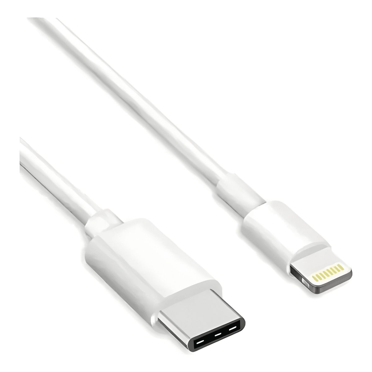 GENERICO - Cable USB c carga rápida para iphone 11 12 13 14 Blanco