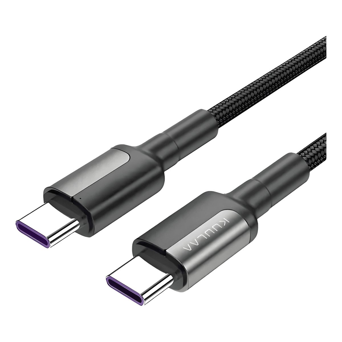 GENERICO - Cable tipo c a USB-C carga rápida 65w largo 2 metros 9