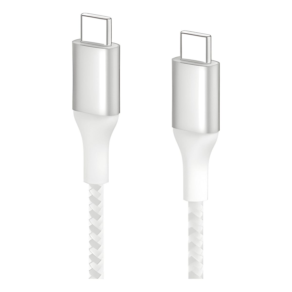 GENERICO - Cable tipo c a tipo c carga rápida nylon trenzado 60w
