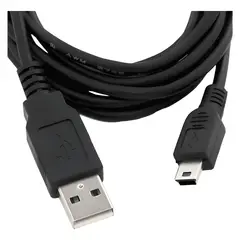 GENERICO - Cable mini USB a USB 5 pines 1.8 metros