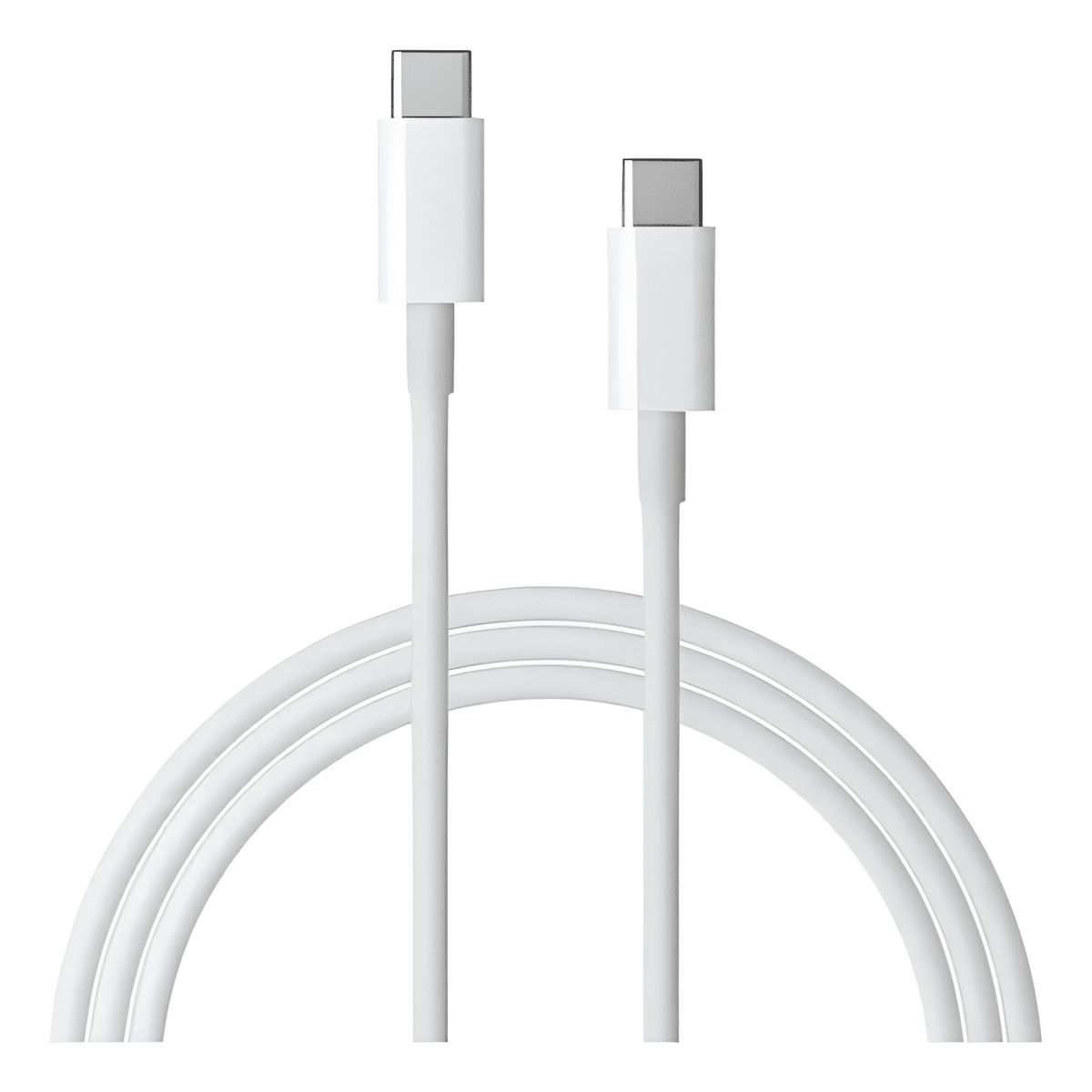 GENERICO - Cable USB tipo c carga rápida shuang.w 1m Blanco