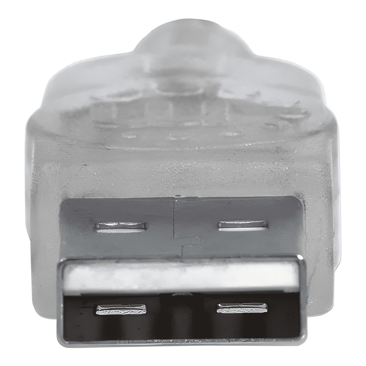 GENERICO - Cable USB a mini-usb manhattan 1.8m Plateado