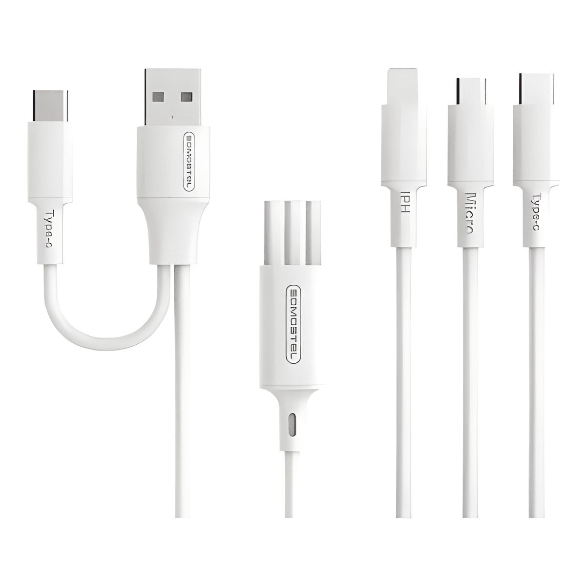 GENERICO - Cable de carga universal multifuncional 6 en 1 somostel bt14