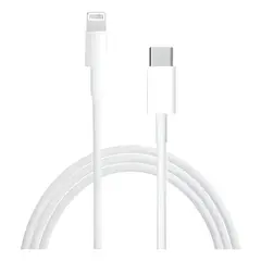 GENERICO - Cable para iphone 14 13 12 11 rápida USB-C lightning 1mt