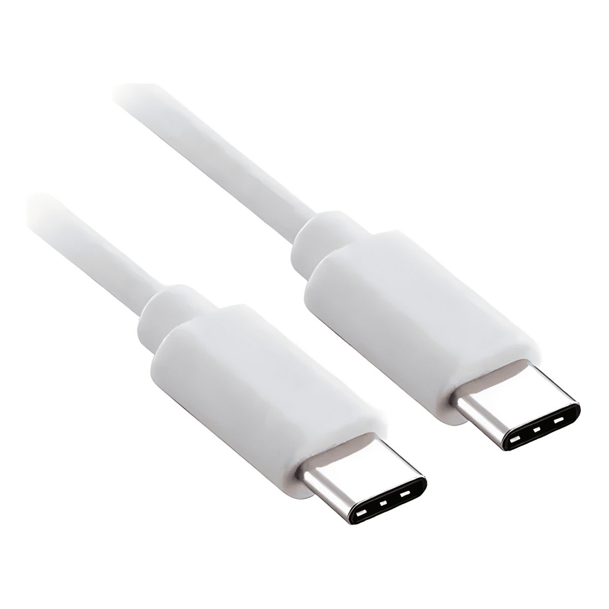 GENERICO - Cable USB tipo c a tipo c doble entrada datos y carga 2