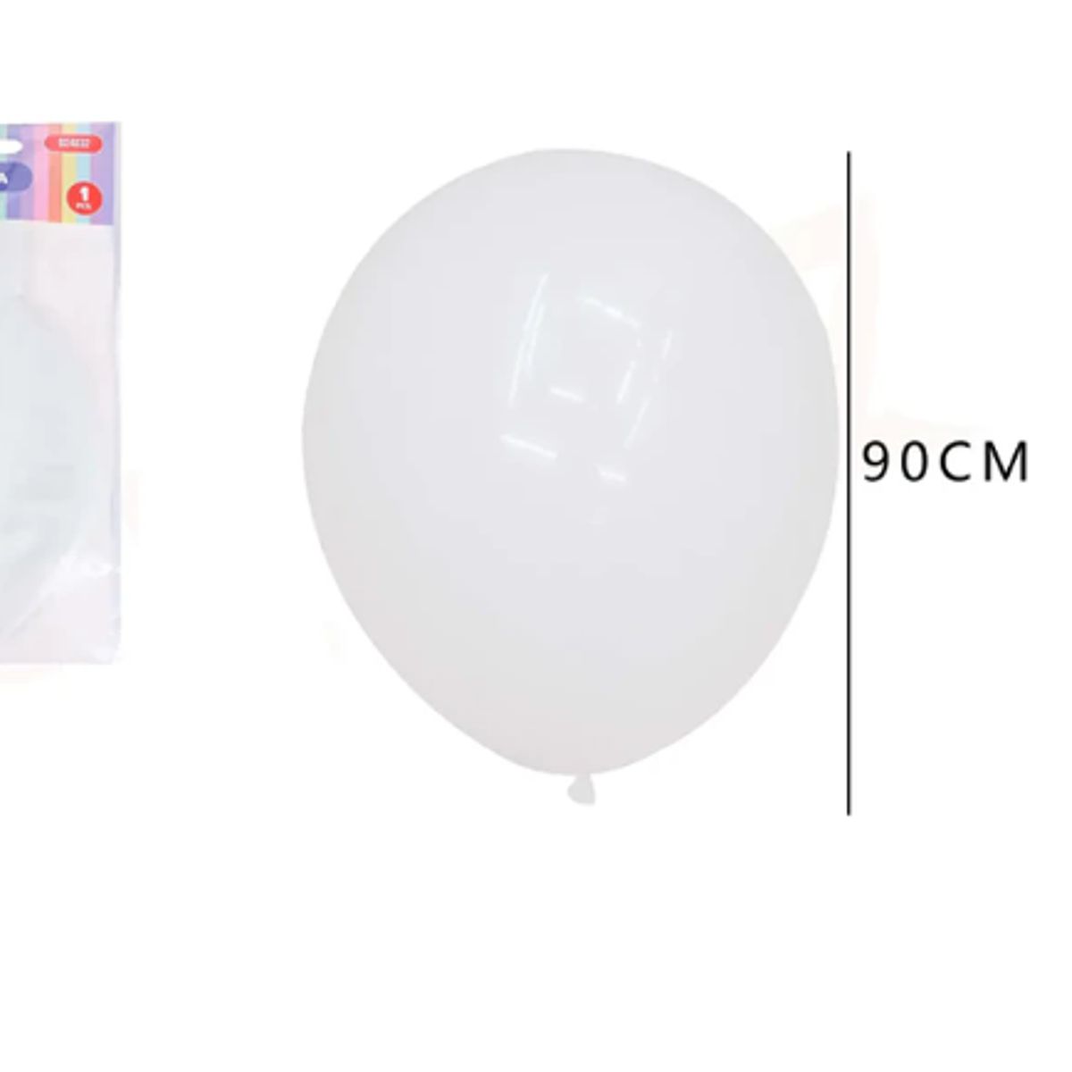GENERICO - Globo Blanco 90cm Globo Blanco 90cm