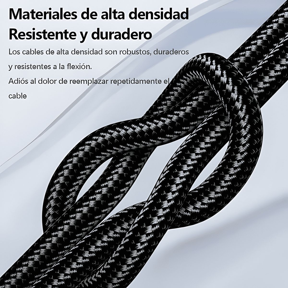 GENERICO - Cable USB para iphone 2.4a 2 metros carga rápida - toocki