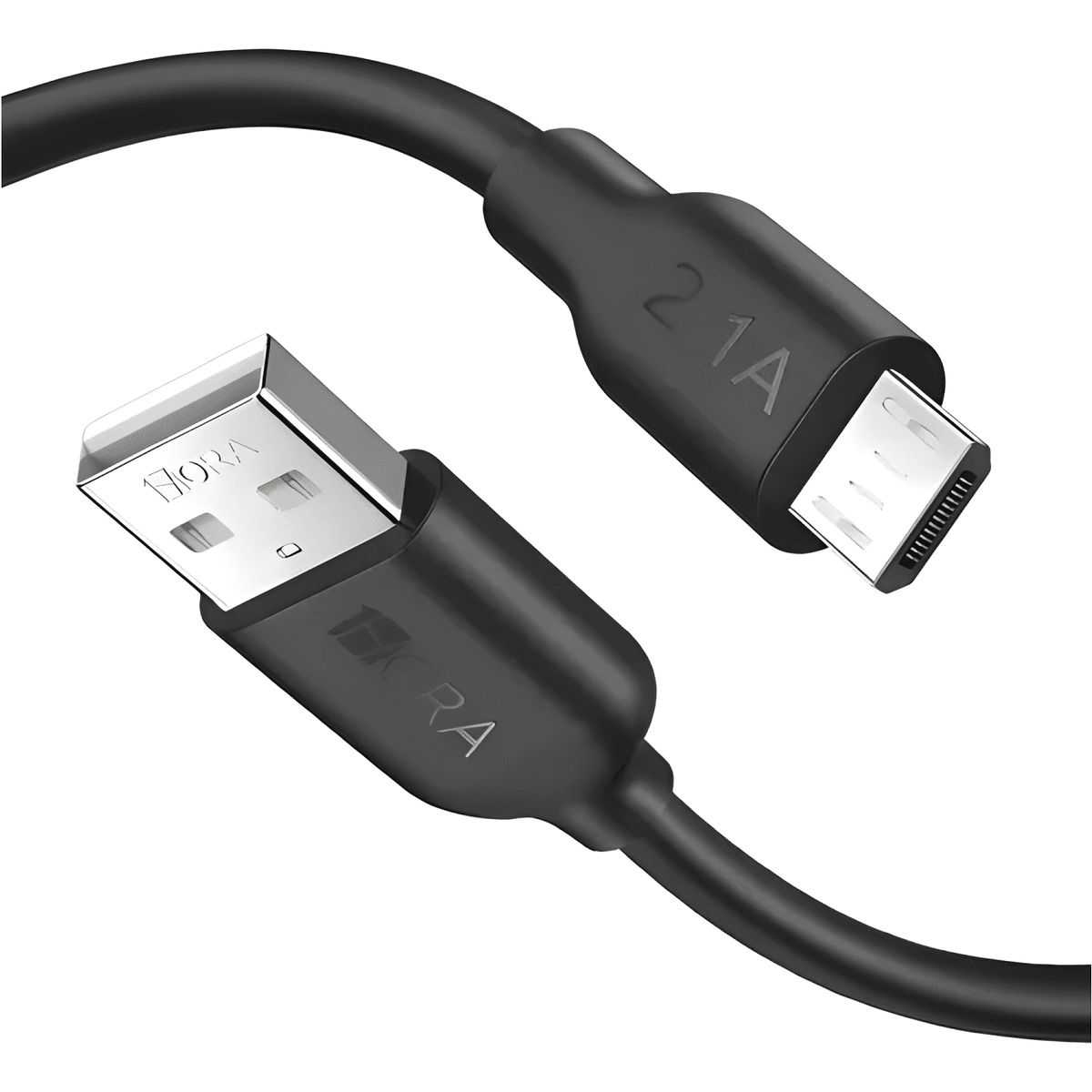 GENERICO - Pack de 10 cables micro v8 carga rápida USB 1 metro