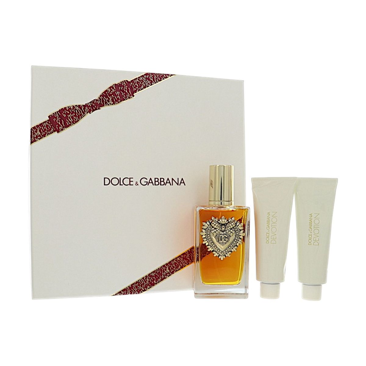 DOLCE&GABBANA - Set Perfume Dolce & Gabbana Devotion 3 piezas Mujer EDP 100 ml + Shower Gel + Body Lotion