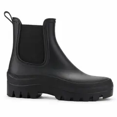 CHALADA - Bota de Agua Negro Mujer Casual Baker