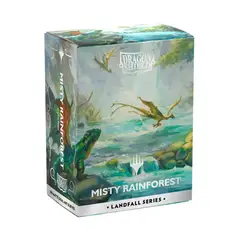 Dragon Shield - Protector Art Standard Dual Matte MTG Landfall Series - Misty Rainforest