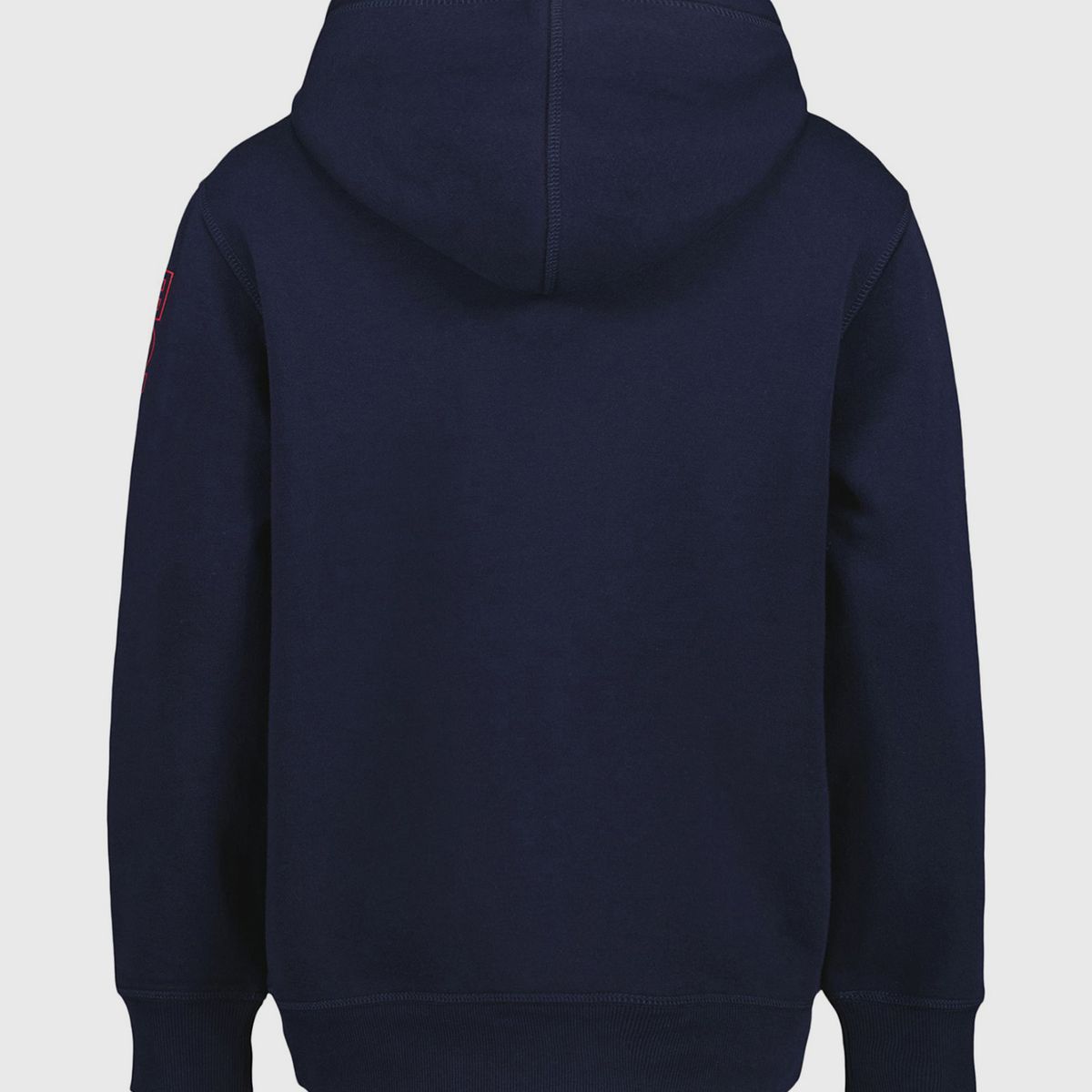 TOMMY HILFIGER - Polerón Hoodie De Niño Solid Con Logo Azul Tommy Hilfiger
