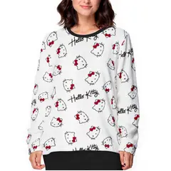 TOP - Pijama Invierno Mujer Micropolar Hello Kitty C1