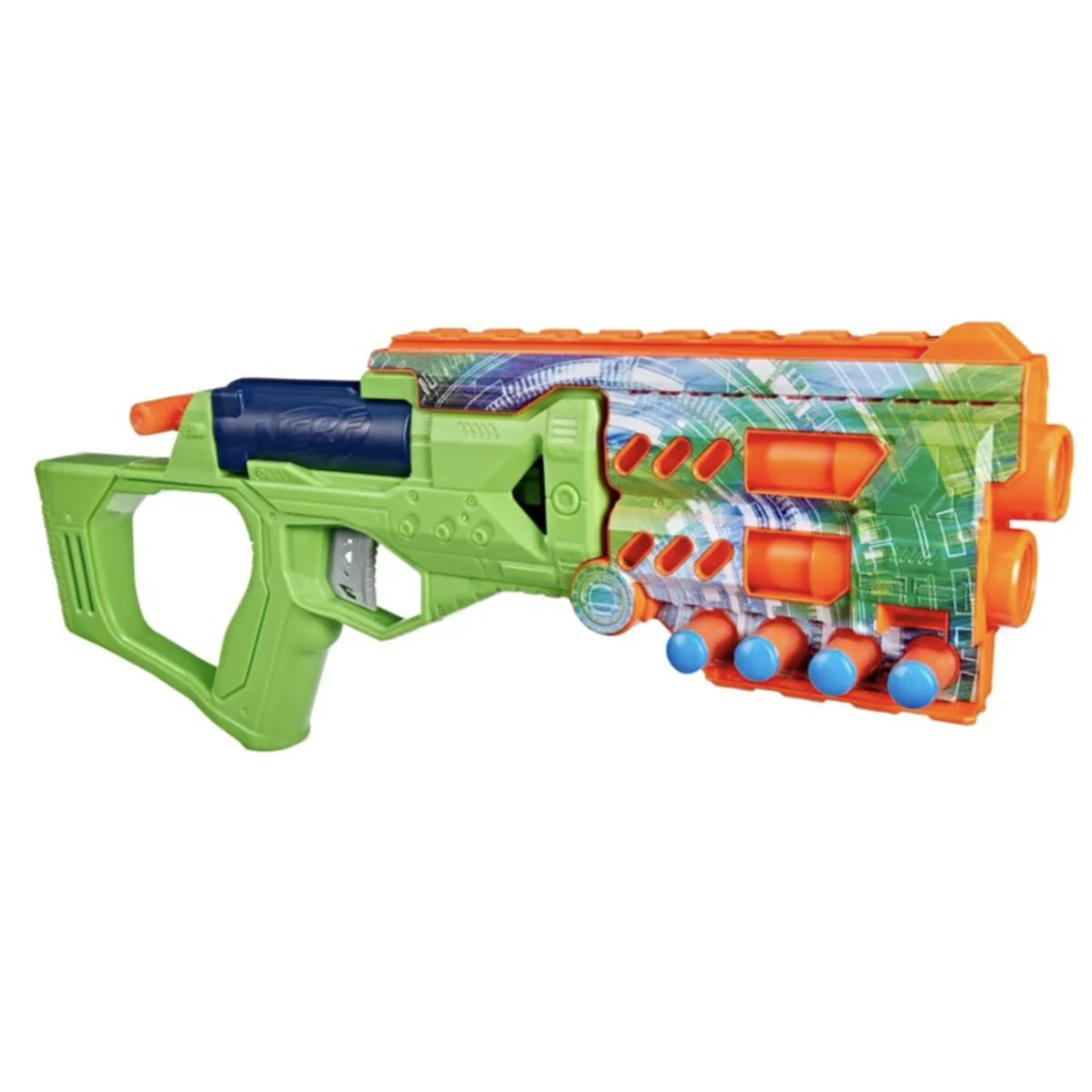 Lanzador Nerf N Series Jadestrike 24 Dardos, marca NERF - Foto 2