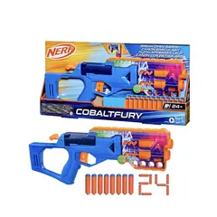 NERF - Lanzador N Series Cobaltfury - 24 Dardos