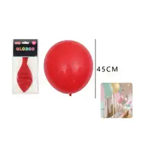 GENERICO - Globo Rojo 45cm Globo Rojo 45cm