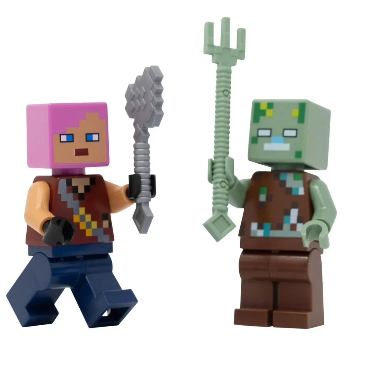 MINECRAFT - 100 BLOQUES MAGNETICOS MINECRAFT MAS 2 FIGURAS