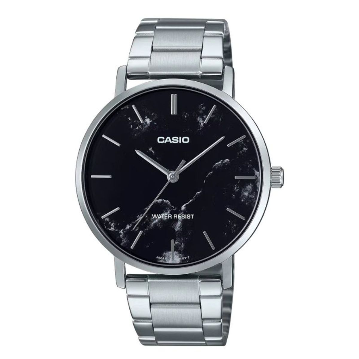 CASIO - Reloj Casio Análogo MTP-VT01DM-1A Correa de Acero