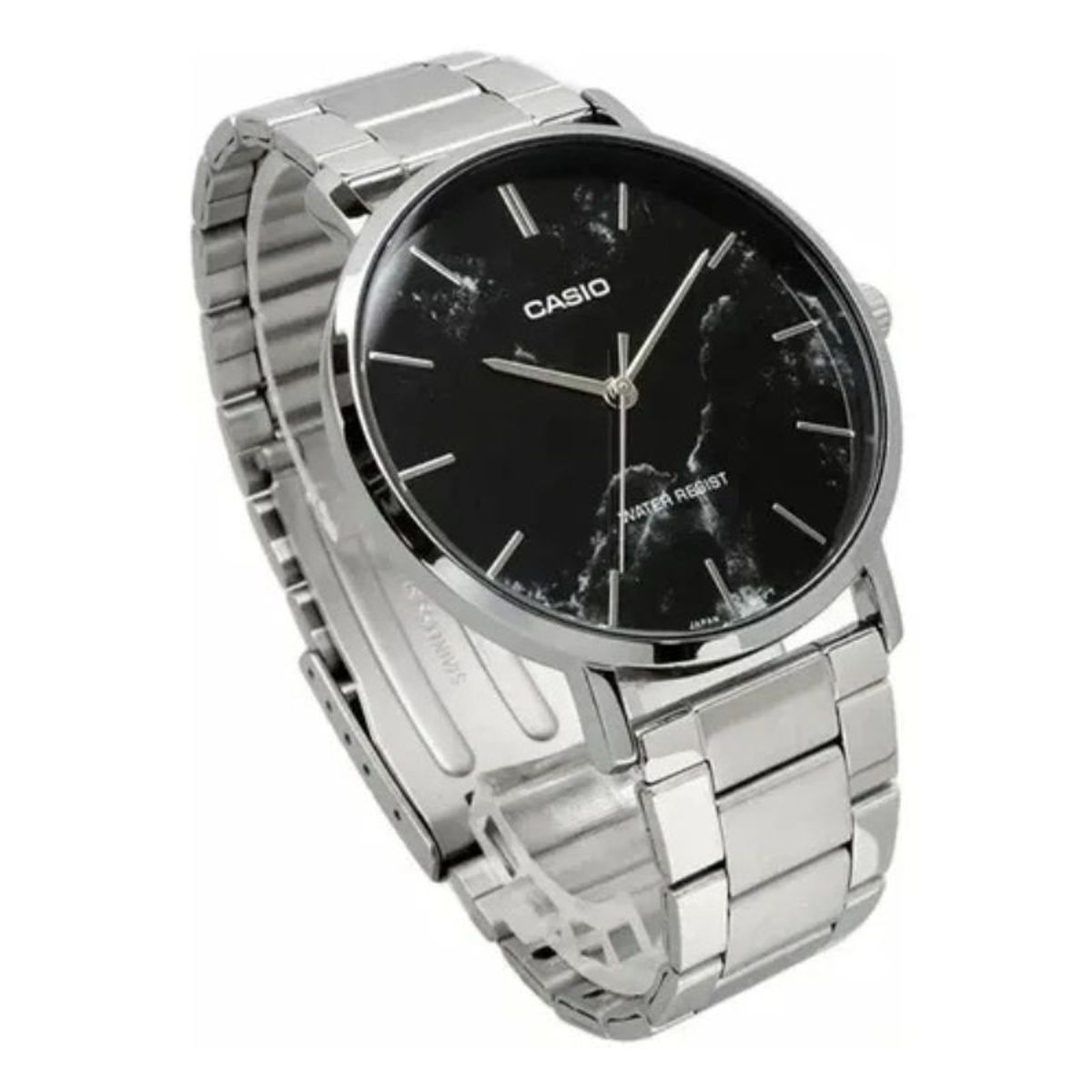 CASIO - Reloj Casio Análogo MTP-VT01DM-1A Correa de Acero