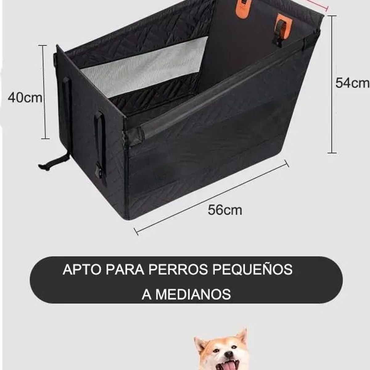 EVERSO - Asiento Impermeable Para Perros Auto Con Hamaca