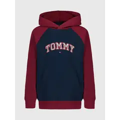 TOMMY HILFIGER - Polerón Hoodie De Niño Varsity Multicolor