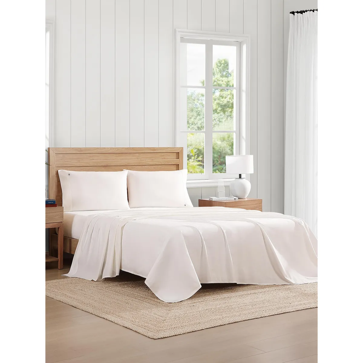 TOMMY HILFIGER - Set De Sábanas King Size Beige Tommy Hilfiger