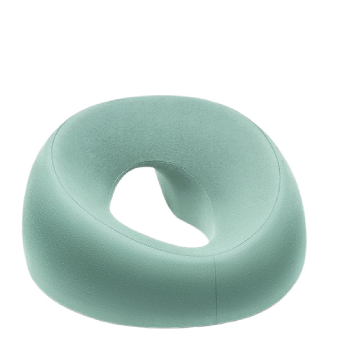 ZZODS - Almohada Ergonómica Memory Foarm Para Masaje, Verde claro