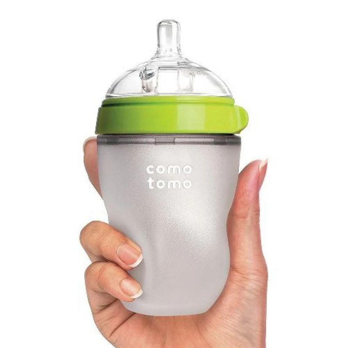 COMOTOMO - Mamadera Comotomo 250ml - Verde - Comotomo