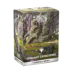 Dragon Shield - Protector Art Standard Dual Matte MTG Landfall Series - Verdant Catacombs