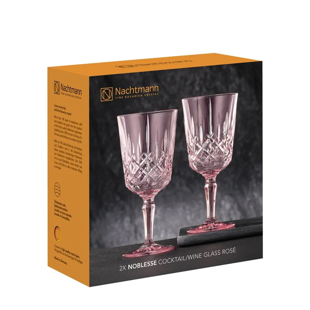 NACHTMANN - Set 2 Copas Noblesse Rosé