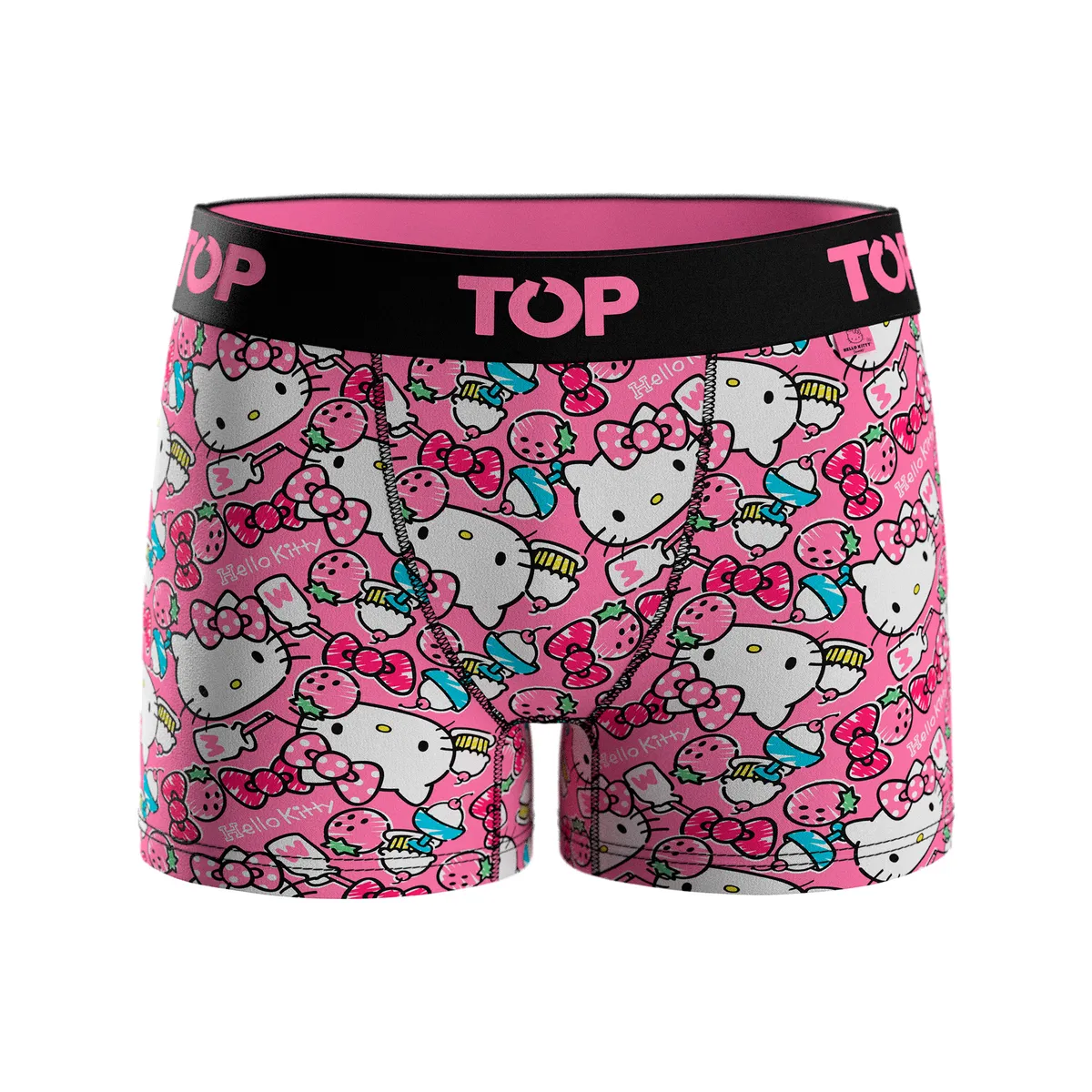 TOP - Bóxer Medio NIÑA Algodón Pack 4 Hello Kitty C1 Top