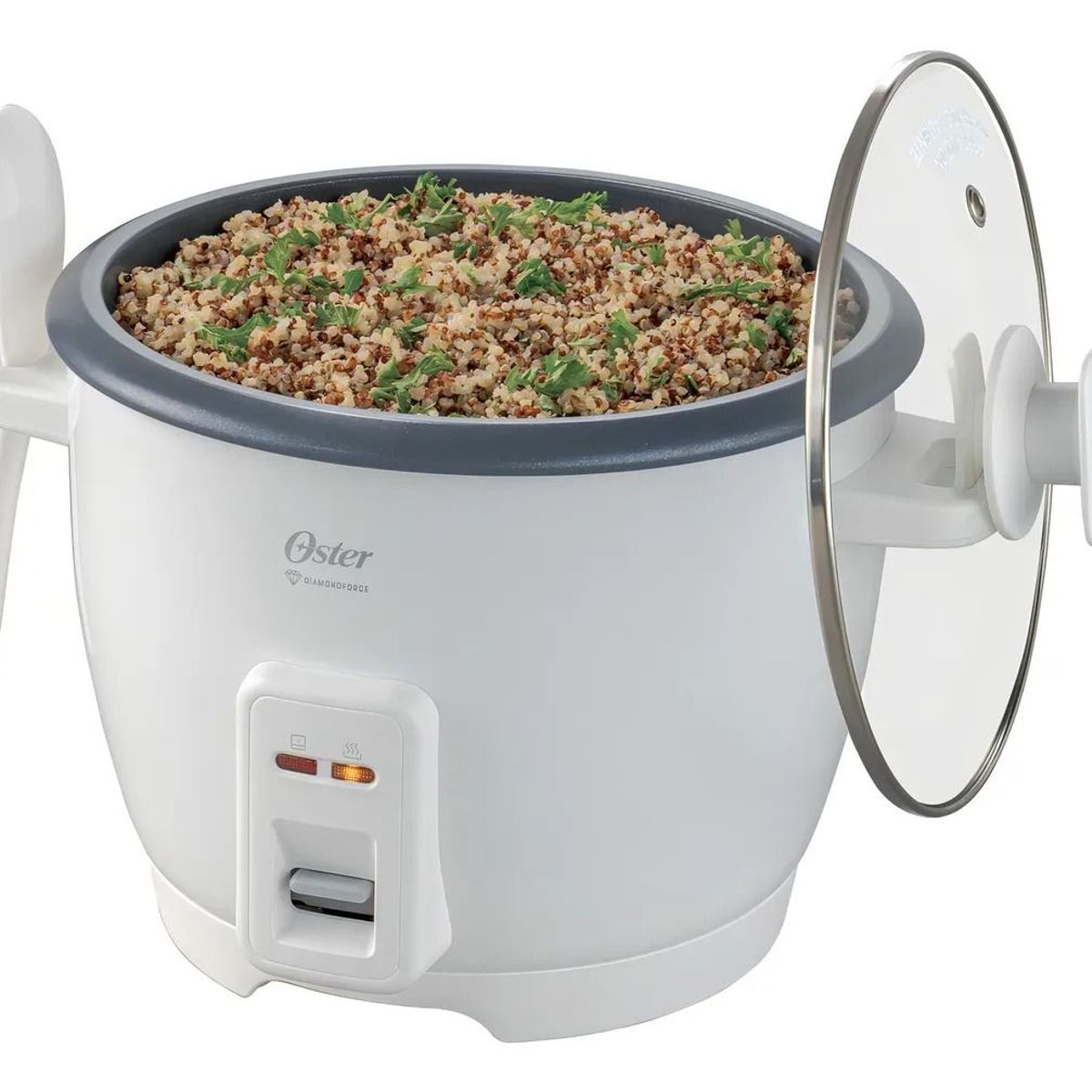 OSTER - Arrocera Multifuncional 7 Tazas De Arroz Diamondforce Antiadherente Marca Oster