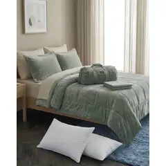 GENERICO - Plumón Cubrecama Chiporro Velvet Soft Premium + Almohadas 230x250cm
