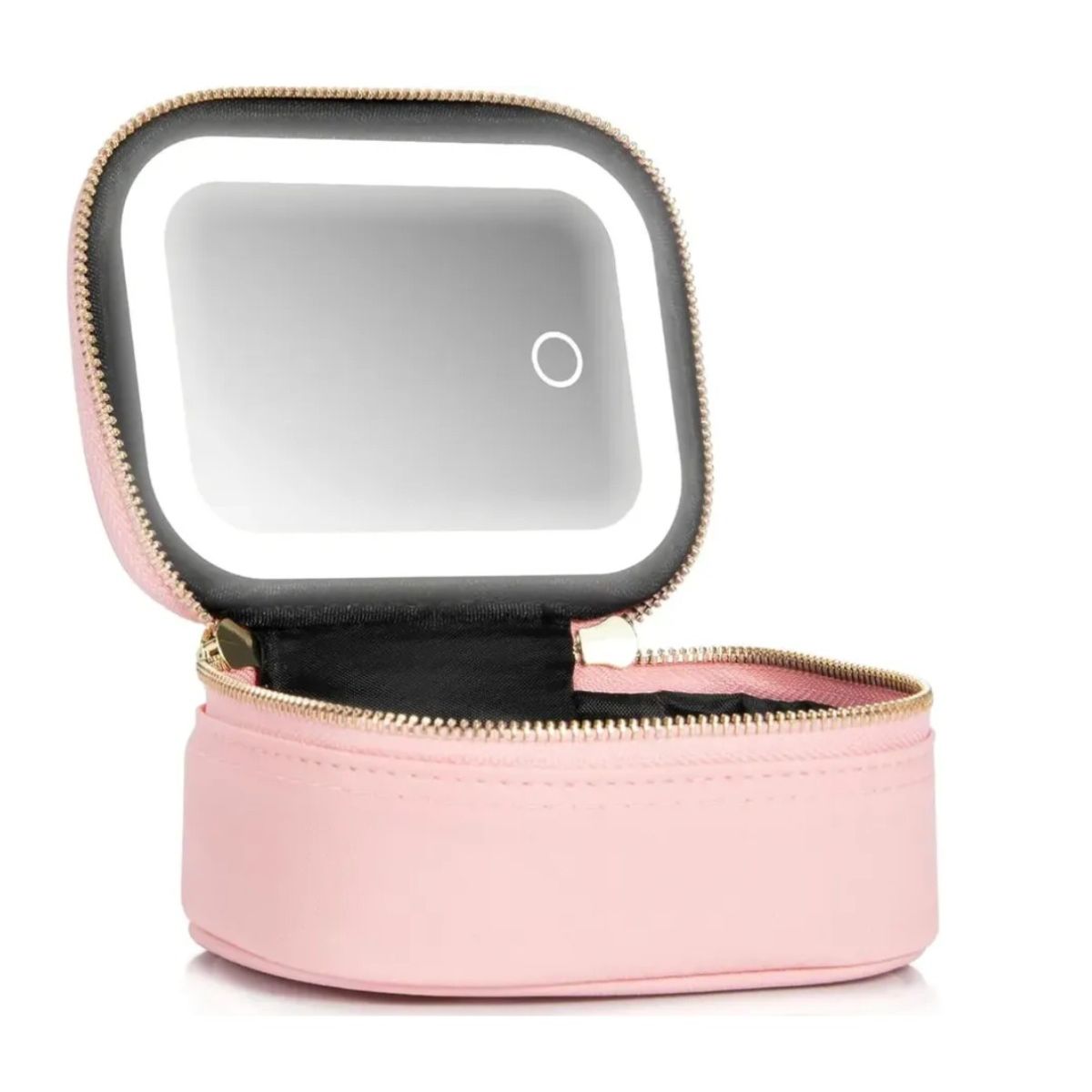 GENERICO - Bolso Maquillaje Cosmetiquero Espejo Led Bolso Mano Labg