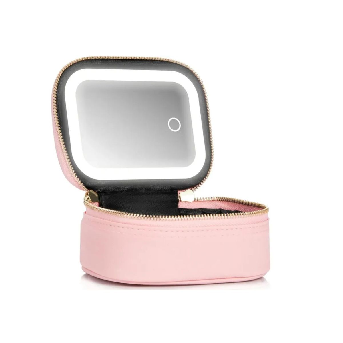 GENERICO - Bolso Maquillaje Cosmetiquero Espejo Led Bolso Mano Labg