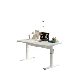 GENERICO - Escritorio 120cm altura ajustable manual ergonómico trabajo