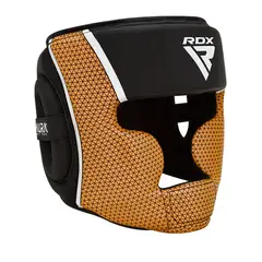 SDFIT - Protector de Cabeza RDX AURA T17 Black Gold Talla L HGR-T17BGL-L+