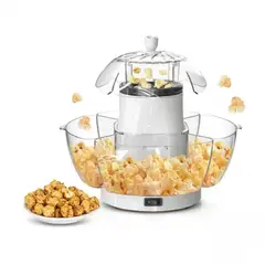 RAF - Maquina de Palomitas PC 1200W Aire Caliente Sin Aceite