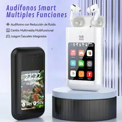 GENERICO - Audifonos Bluetooth 3 en 1 Nuvema BT-PB-8000 Inalambrico Negro